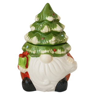 《100个圣诞老人》500g圣诞树香薰蜡烛礼盒包装交换礼物创意女生