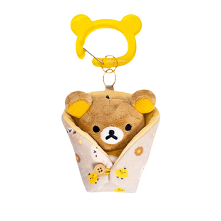 日本san-x轻松熊ozakka联名限定装饰挂件痛包大头贴吊饰谷子礼物