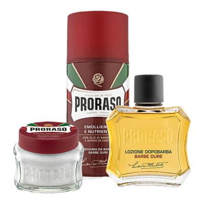 PRORASO男士剃须泡沫须后水套装