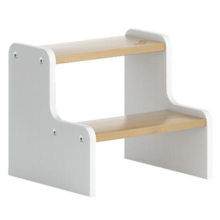 Boori进口实木儿童踏脚凳洗手垫台阶凳增高凳踩脚凳小板凳阶梯凳