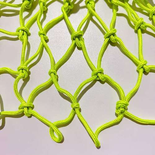 厂家直供荧光绿篮球网加粗标准网篮球架框球夜光篮球户外网网兜