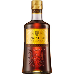 张裕派格尔金马白兰地单瓶40度洋酒蒸馏酒700ml 礼盒装餐酒家庭酒