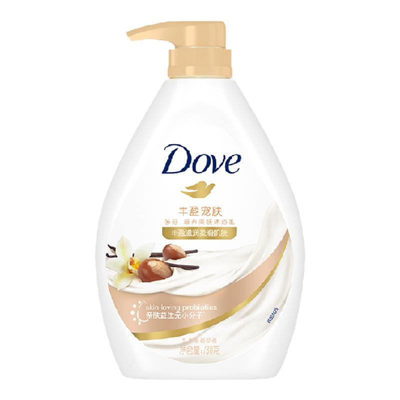 Dove/多芬丰盈宠肤乳木果和香草沐浴露730g×1瓶