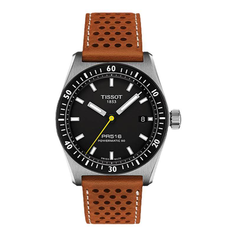【新年礼物】Tissot天梭PR516运动机械皮带手表男表