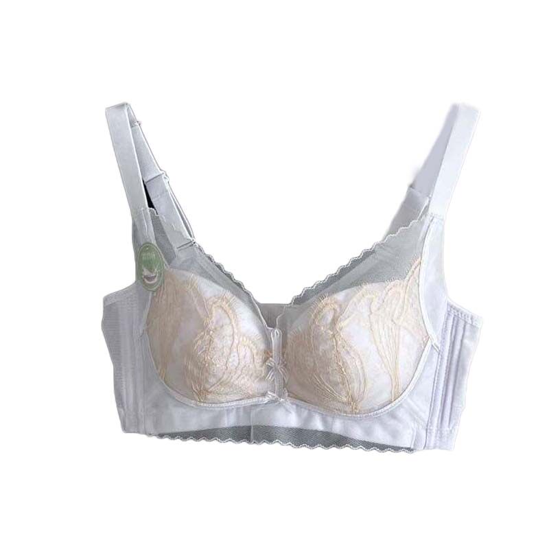 蕾丝甜美无钢圈小胸中薄杯内衣女