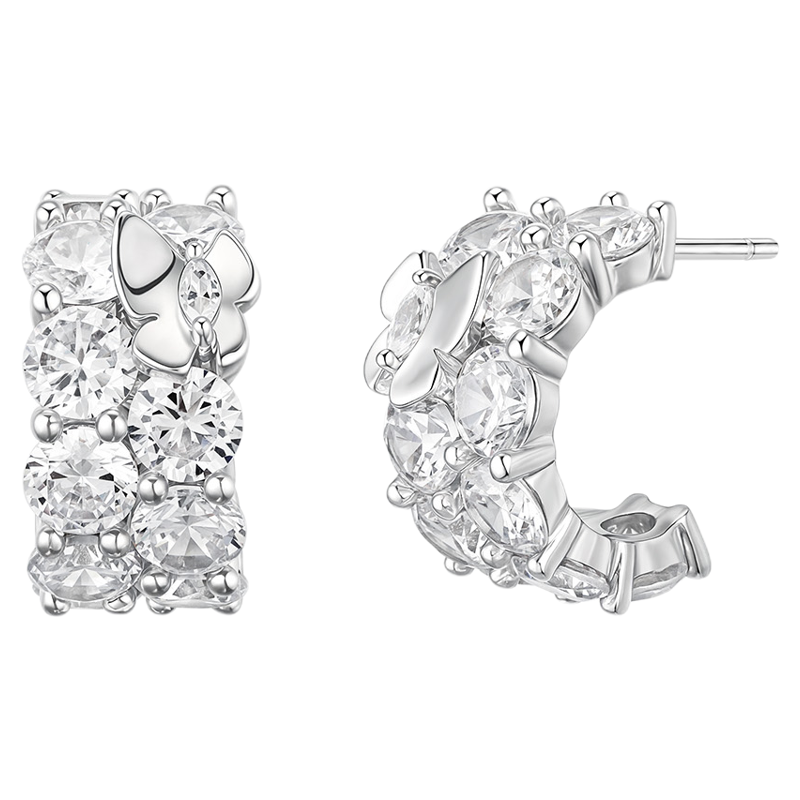 【赵今麦同款】abyb万花筒耳环新款耳钉耳饰蝴蝶项链生日圣诞礼物