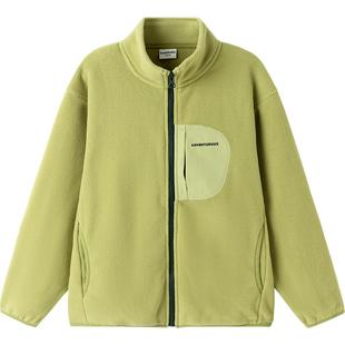 巴拉巴拉童装儿童外套男童上衣女童2025新款秋冬装防静电摇粒绒潮