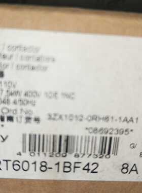 议价Br New  Dc Contactor 3Rt6018-1Bf42 Original nuine Produc
