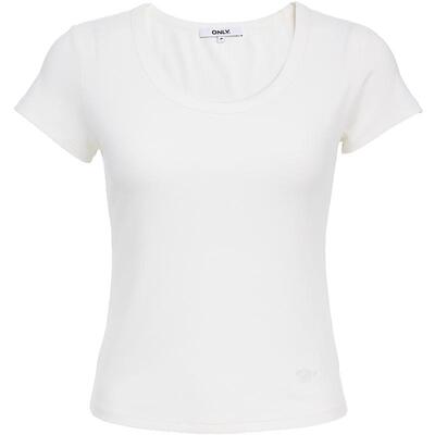 ONLY纯色修身短袖T恤