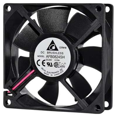 台达24V大风量8025双滚珠PWM风扇