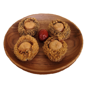 溏心鲍鱼仔干货海鲜海产佛跳墙原材料鲍鱼干10头200g4只