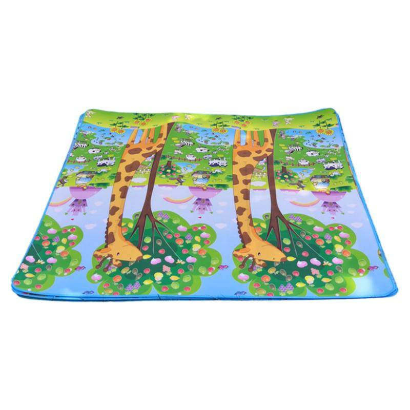 加厚超大号折叠家用宝宝爬行垫居家睡觉爬爬垫泡沫地垫外出野餐垫