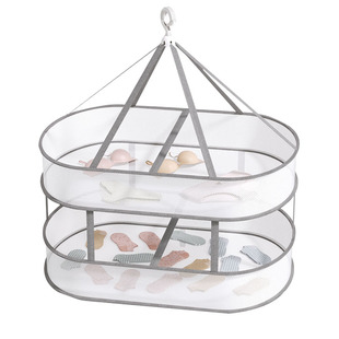 晾衣网晒袜子神器晒衣篮羊毛衫平铺晾晒网兜晒内裤家用毛衣晾晒架