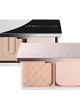 unny粉饼定妆持久控油散粉干粉柔焦干湿两用官方旗舰店正品