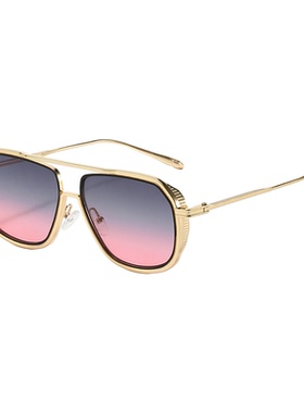 金属朋克风复古太阳镜男女