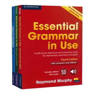 原版进口剑桥大学出版社英语语法书Essential Grammar in Use 初级实用小学初中高中英语语法大全手册自学教材书籍 grammer in use