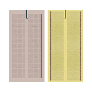 鸿猷文房四尺整张方格蜡染微喷书法作品纸国展用纸加厚六尺宣纸投稿比赛创作专用半生熟楷书隶书毛笔字格子纸