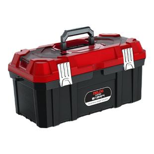 德力西电气工具箱家用多功能五金工业级包三层折叠工专用收纳盒