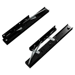 固特延长上升台面滑轨抽拉桌面轨道餐桌隐藏升降跳台导轨五金配件