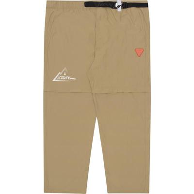 aape徽章字母印花可拆卸潮流长裤