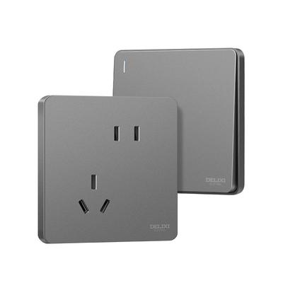 德力西开关面板家用灯开关