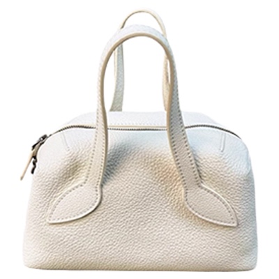 【公子雯】波士顿包极简头层牛皮