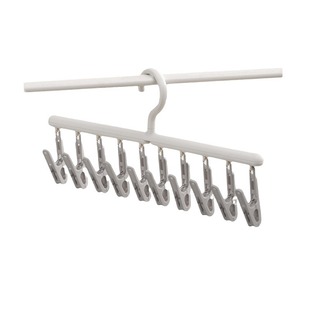 袜子晾衣架多功能宿舍阳台家用无痕衣架带夹子内衣内裤晒袜子神器