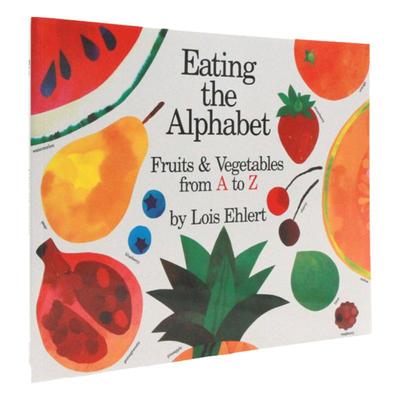 儿童蔬菜字母 英文原版绘本 Eating the Alphabet 食物字母表 廖彩杏书单第27周75本 平装 英语书籍