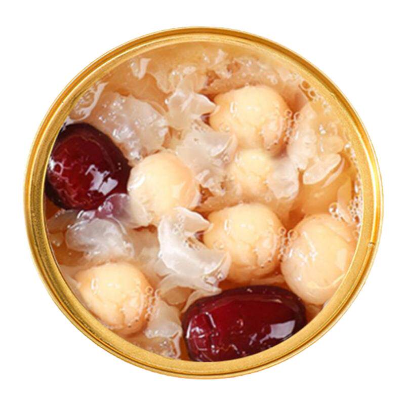 纯素食莲爽莲子银耳羹碗装红枣桂圆广昌白莲代餐方便速食不含五辛