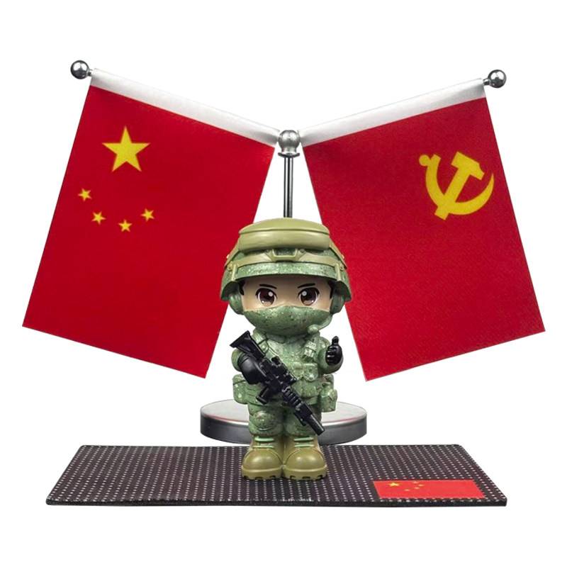 特种兵军人手办车载摆件纪念礼品