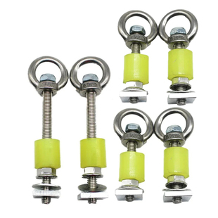 车顶行李架固定脱困板铁锹配件吊环拓展螺丝车顶筐轨道螺栓捆绑环