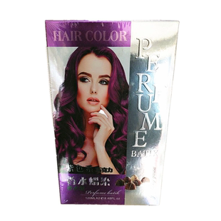 聚生缘巧克力香水染护盖白发彩色染膏蜡染不伤发清水黑油男女染色