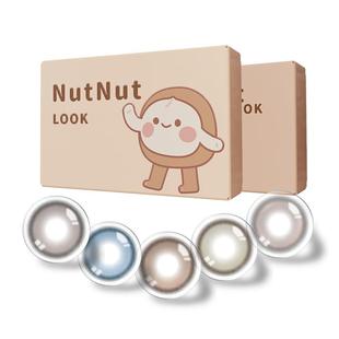 【坚韧泪光系列】坚果力美瞳半年抛1片亚裔混血感高级NUTNUTLOOK