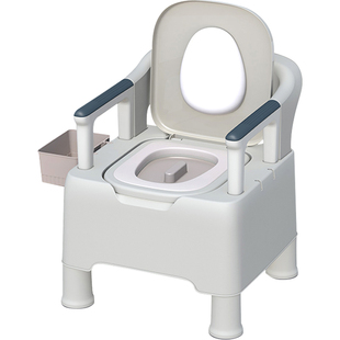 老人坐便器家用可移动马桶孕妇成人室内防臭马桶便盆便携式上厕所