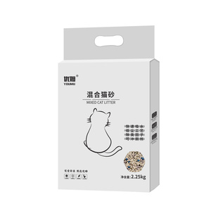 木薯猫砂豆腐砂除臭近乎无尘混合膨润土矿砂结团吸水快豆腐猫沙