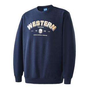 NBA官方正品早秋款中性情侣舒适运动圆领卫衣马刺凯尔特人队