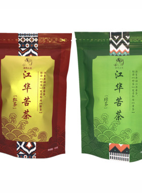 永州江华苦茶瑶峒小乔绿茶红茶