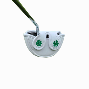 高尔夫球杆套 杆头套 大头牛角半圆一字推杆套 球头保护套 帽套