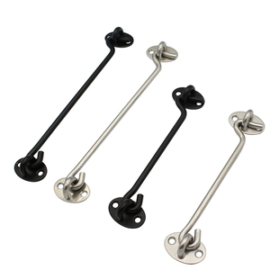 实心304不锈钢风钩老式门窗钩15长钩窗户防风钩推拉木窗搭扣加长l