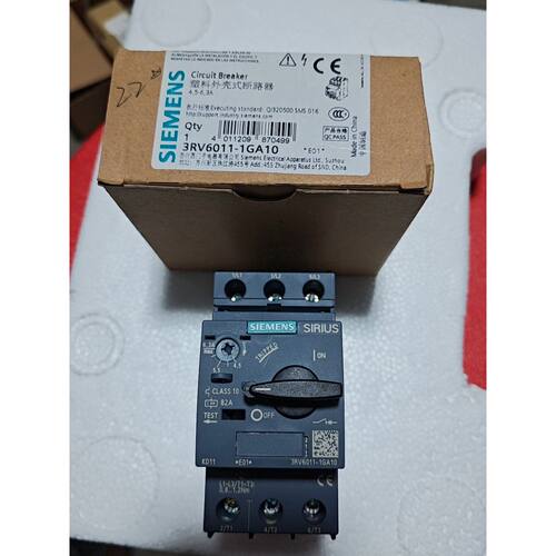 询价SIRIUS马达保护断路器，型号3RV6011-1
