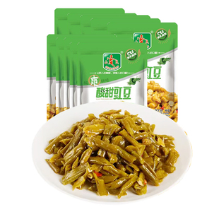 山民酸豆角80g即食酸甜开胃豇豆豆角腌菜下饭菜咸菜温州特产