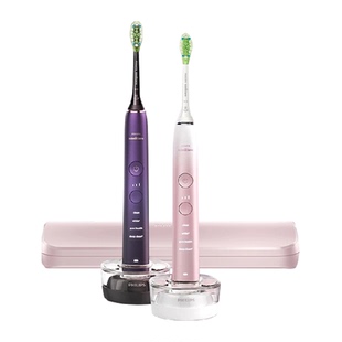 飞利浦钻石电动牙刷成人全自动HX9911声波男女情侣升级版智能蓝牙