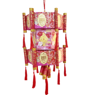 春节手工红包灯笼新年亲子手提灯学生diy宫灯幼儿园花灯制作材料