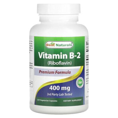 Best Naturals维生素B2核黄素支持代谢健康的神经系统视皮肤头发