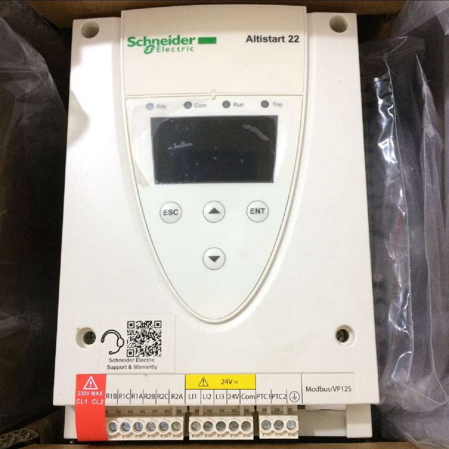 议价施耐德 75A 37kW 110-600V 电动机软起动器 ATS22D75S6U 质保 - 实物图