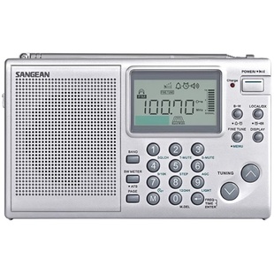 山进ATS-405全波段数字收音机进口三波段短波中波fm调频便携式