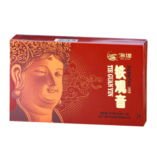 中茶海堤茶叶旗舰店XT810足火梅兰香浓香铁观音18*8.5克/泡厦门