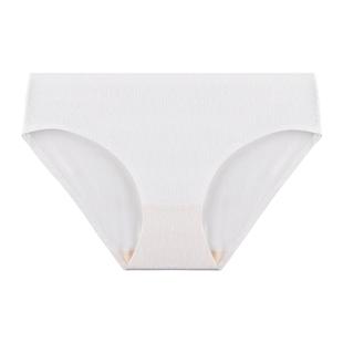 【买四免一】安娜蜜语大码无痕三角内裤女薄款透气不夹臀收腹底裤