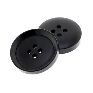 纽扣扣子风衣女树脂黑色钮扣高端男西装衣服大衣配件大全开衫西服