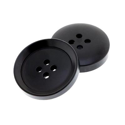 纽扣扣子风衣女树脂黑色钮扣高端男西装衣服大衣配件大全开衫西服